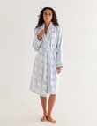 Zest Sleep Check Robe, 8-22, Light Blue product photo View 03 S