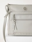 Boston + Bailey Zips Shoulder Bag, Grey product photo View 04 S
