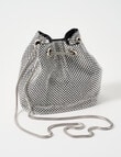Whistle Accessories Sparkle Pouch, Silver product photo