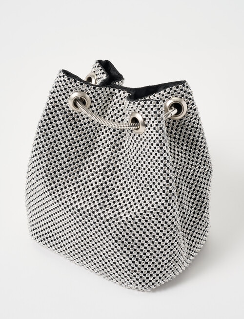 Whistle Accessories Sparkle Pouch, Silver product photo View 03 L