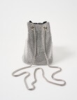 Whistle Accessories Sparkle Pouch, Silver product photo View 04 S