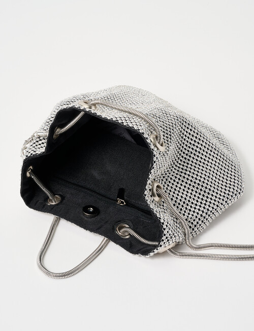 Whistle Accessories Sparkle Pouch, Silver product photo View 06 L