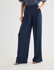 Whistle Fashion Straight Leg Pant, Midnight product photo