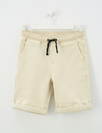 No Issue Rib Waist Short, Stone product photo