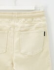 No Issue Rib Waist Short, Stone product photo View 04 S
