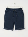 No Issue Rib Waist Short, Navy product photo