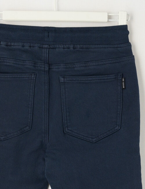 No Issue Rib Waist Short, Navy product photo View 02 L