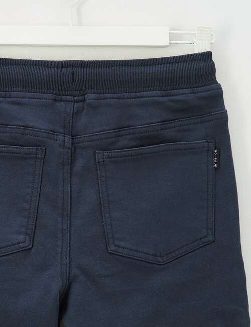 No Issue Rib Waist Short, Navy product photo View 04 L