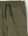 No Issue Rib Waist Short, Khaki product photo View 03 S