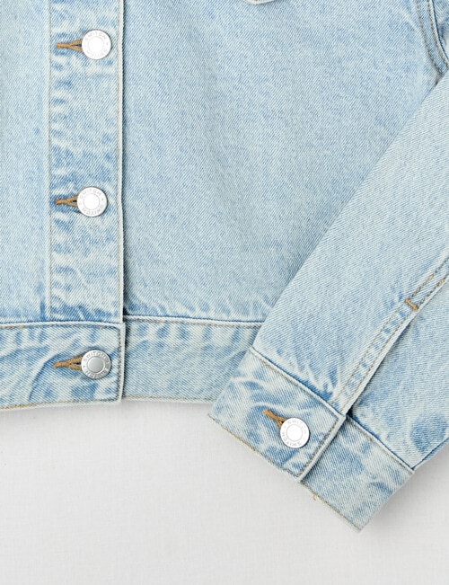 Switch Boxy Denim Jacket, Cali Blue product photo View 03 L