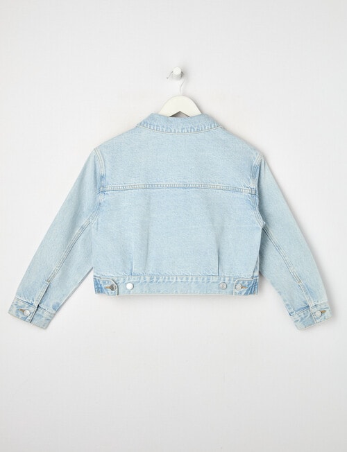 Switch Boxy Denim Jacket, Cali Blue product photo View 04 L