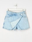 Switch Denim Skort, Cali Blue product photo View 02 S