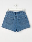 Switch Denim Skort, Malibu Blue product photo View 04 S