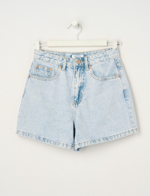 Switch Olivia, Aline Denim High Rise Short, Cali Blue product photo