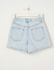 Switch Olivia, Aline Denim High Rise Short, Cali Blue product photo View 02 S