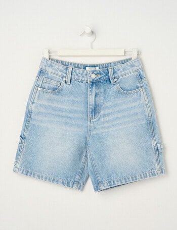 Switch Chloe, Relaxed Carpenter Short, Long Beach Blue product photo