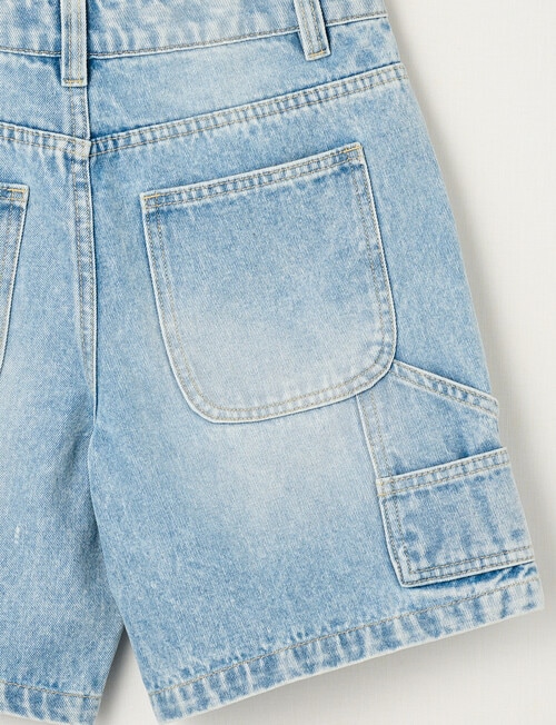 Switch Chloe, Relaxed Carpenter Short, Long Beach Blue product photo View 02 L