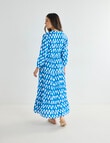 Whistle V-Neck Tiered Dress, Blue Wave product photo View 02 S