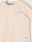 Teeny Weeny Play Time Short Sleeve Tee, Stone product photo View 03 S