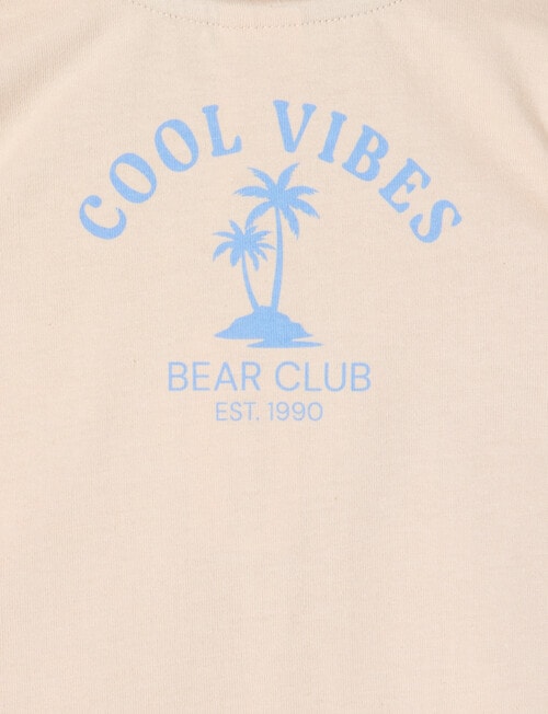 Teeny Weeny Play Time Short Sleeve Tee, Stone product photo View 04 L