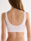 Lyric Seamfree Crop Top Removable Pads, Blush, 8-22 product photo View 02 S