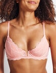 Perfects Radiance Scoop V-Wire Bra, Candlelight Peach, A-D product photo