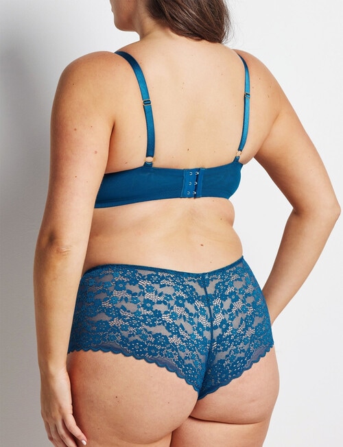 Perfects Be Free Lace Short Brief, Blue Coral product photo View 02 L