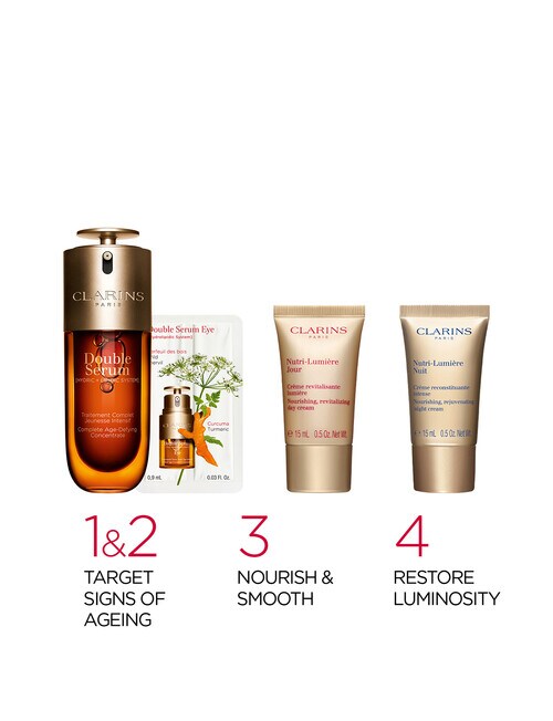 Clarins Double Serum 50ml & Nutri-Lumiere Collection product photo View 03 L