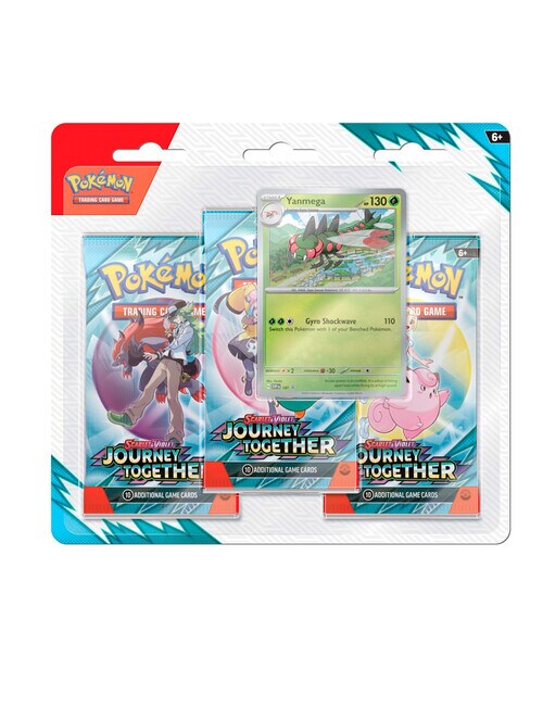 Pokemon Trading Card Sv9 Journey Together Blister, 3-Pack, Assorted product photo