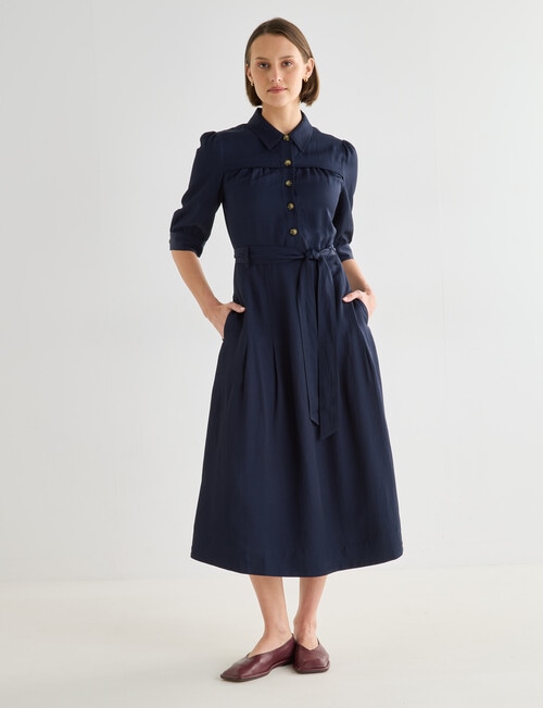 Jigsaw Renae Shirt Dress, Navy product photo
