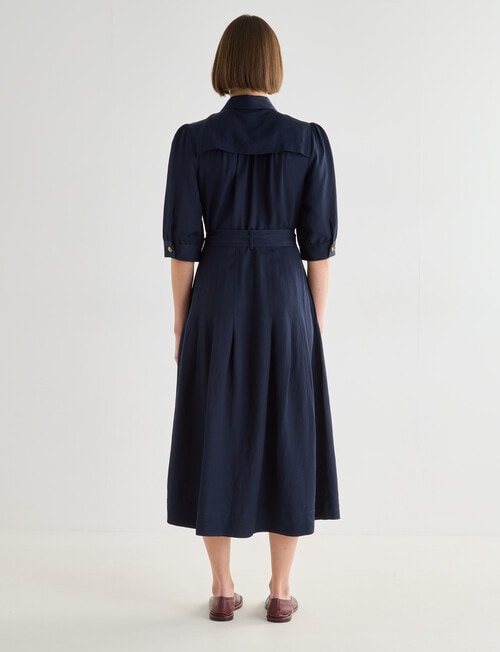 Jigsaw Renae Shirt Dress, Navy product photo View 02 L