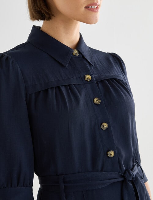 Jigsaw Renae Shirt Dress, Navy product photo View 04 L