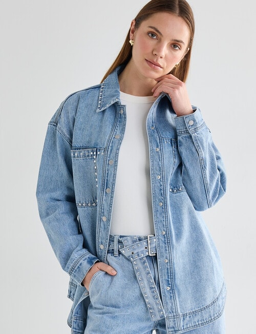 Jigsaw Renae Shirt Dress, Navy product photo View 09 L