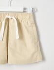 Teeny Weeny Line Blend Shorts, Light Taupe product photo View 03 S
