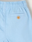 Teeny Weeny Stripe Linen-Blend Shorts, Blue product photo View 02 S