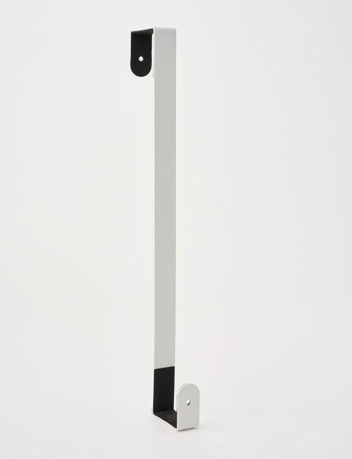 Christmas Shop Metal Wreath Hook, White product photo