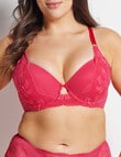 Perfects Cosmic Night Full Bust Bra, Raspberry, D-E product photo