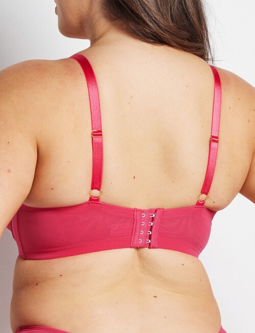 Perfects Cosmic Night Full Bust Bra, Raspberry, D-E product photo View 02 L