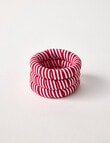 Christmas Shop Candy Cane Napkin Ring, Red & White product photo