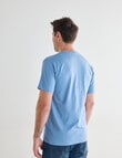 Chisel Ultimate Crew Tee, Sky Blue product photo View 02 S