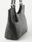 Boston + Bailey Leather Tassel Tote Bag, Black product photo View 04 S
