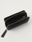 Boston + Bailey Leather Tassel Full Wallet, Black product photo View 04 S