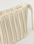 Whistle Accessories Gathered Crossbody Bag, Ivory product photo View 04 S