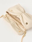 Whistle Accessories Ruched Clutch Bag, Ivory product photo View 04 S