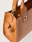 Whistle Accessories Eyelet Shopper Bag, Tan product photo View 05 S