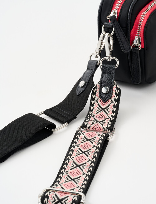 Zest Rory Crossbody Bag, Black product photo View 06 L