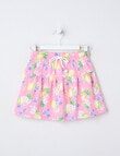 Mac & Ellie Lemons Knit Skort, Candy Pink product photo