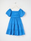 Switch Emma Puff Sleeve Dress, Cobalt product photo
