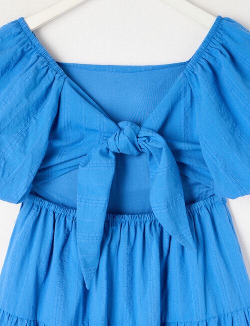 Switch Emma Puff Sleeve Dress, Cobalt product photo View 02 L