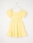 Switch Emma Puff Sleeve Dress, Lemon product photo